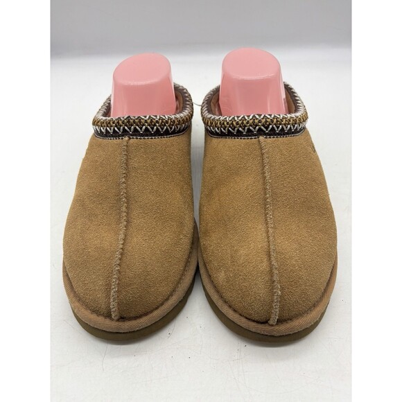 UGG Tasman 5955 Classic Chestnut Suede Sheepskin Wool Slippers Men’s 8 main image 8
